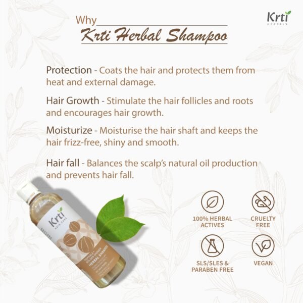 Hair Shampoo with Triphala and Golden Shower